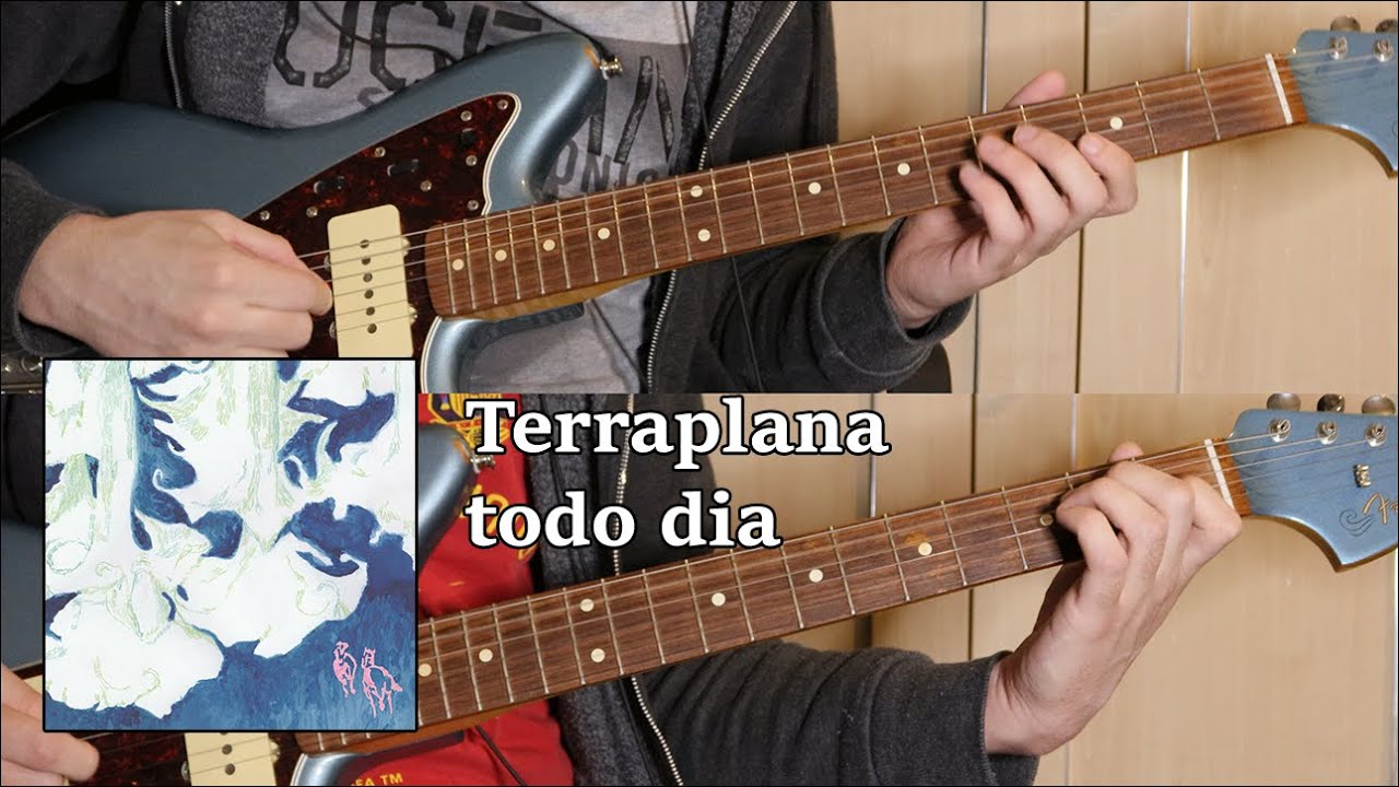 Terraplana - todo dia - Guitar cover w/ tabs