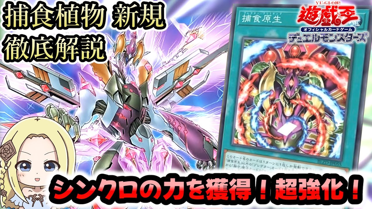 【捕食植物新規】シンクロ次元を取り込み超強化！使い方徹底解説【2601】