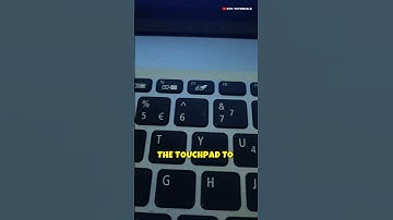How to Fix Acer Laptop Touchpad Not Working #touchpad #acer #shorts