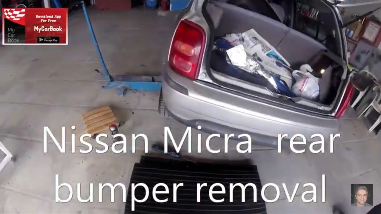 Nissan Micra (K11, 1992-2002) Rear Bumper Removal - Youtube