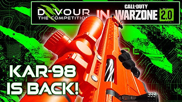 BEST AGGRESSIVE Sniper Rifle Is The *NEW* Kar98 in WARZONE 2! Meta MCPR-300 Loadout/Class Set Up