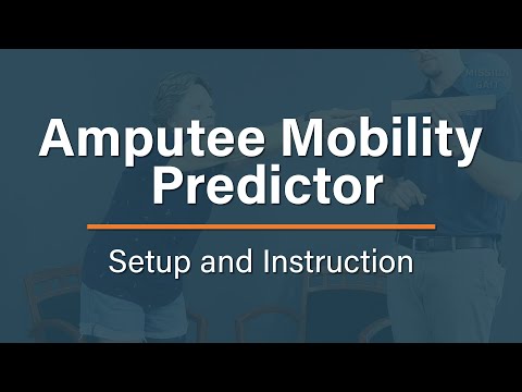 Amputee Mobility Predictor - Setup and Instruction