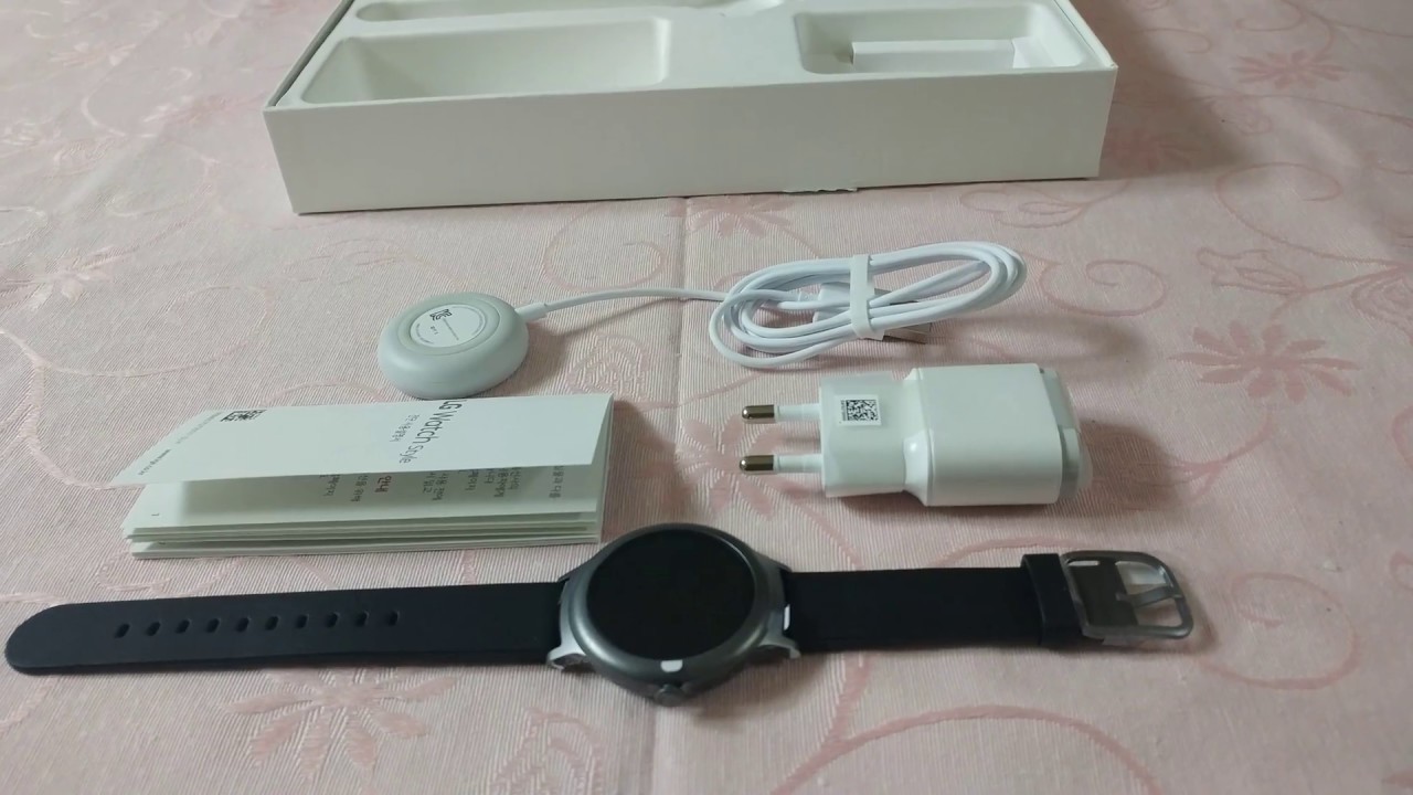 LG Watch Style Titanium UnBoxing(LG-W270) LG 스마트워치 스타일 티타늄 개봉