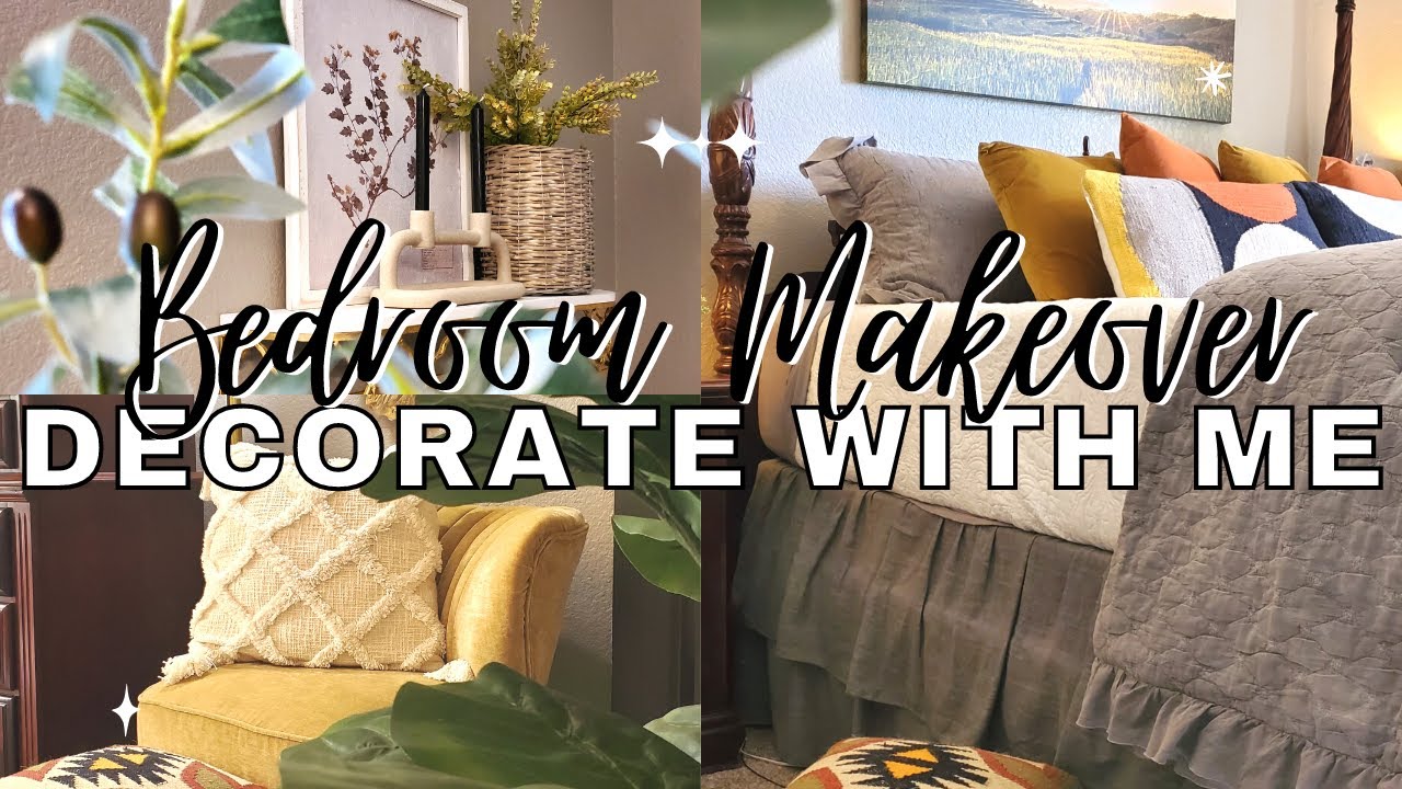 SUMMER DECORATE WITH ME - BEDROOM MAKOVER | Home Decorating Ideas + Décor Inspiration! 2023