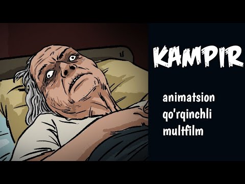 Kampir | qo'rqinchli animatsion multfim | animatsion qo'rqinchli multfilm | horror cartoon | uzbek