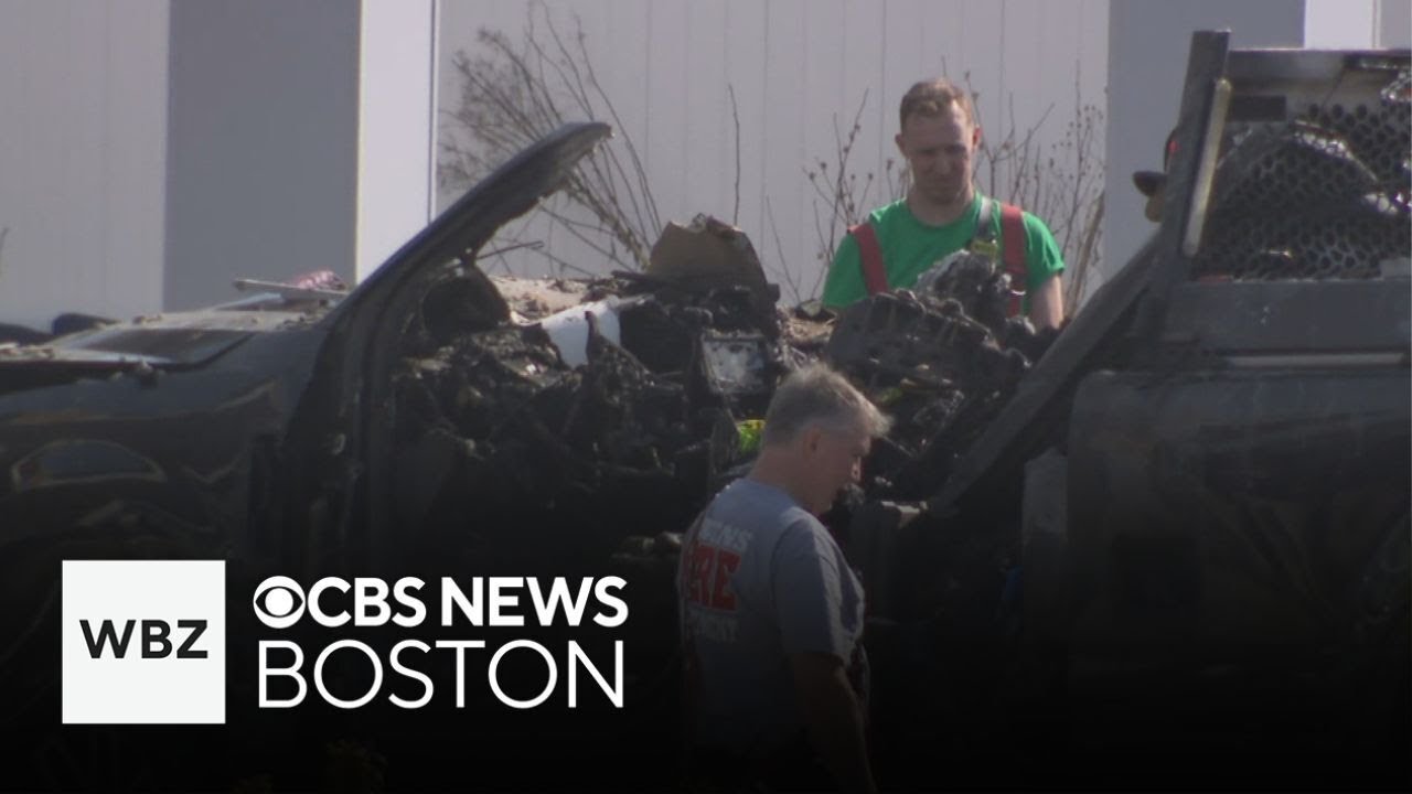 Man dies after crashing car into Devens psychiatric hospital - YouTube