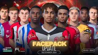 Facepack Update Pes 2021 & FL25 Vol.62 (SIDER) PC