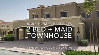 Town House | 2 Bed + Maid | Casa Dora - Serena | Rare Homes Exclusively Managed | 800-RARE screenshot 1