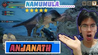 Monster hunter Rise 5 star Quest Anjanath Switch lite