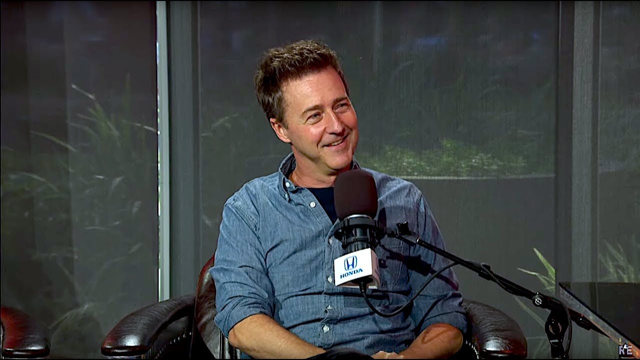 Edward Norton Talks 