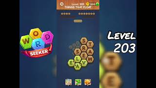 Word Seeker Level 203 Walkthrough