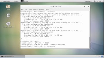 how to Disable Firewalld and use iptables on centos rhel