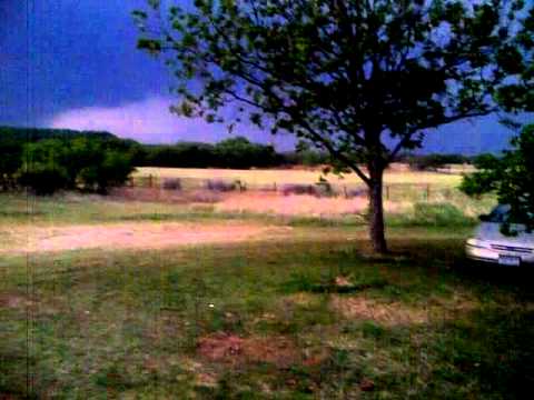 Coleman Texas Easter Tornado near Whitechappel