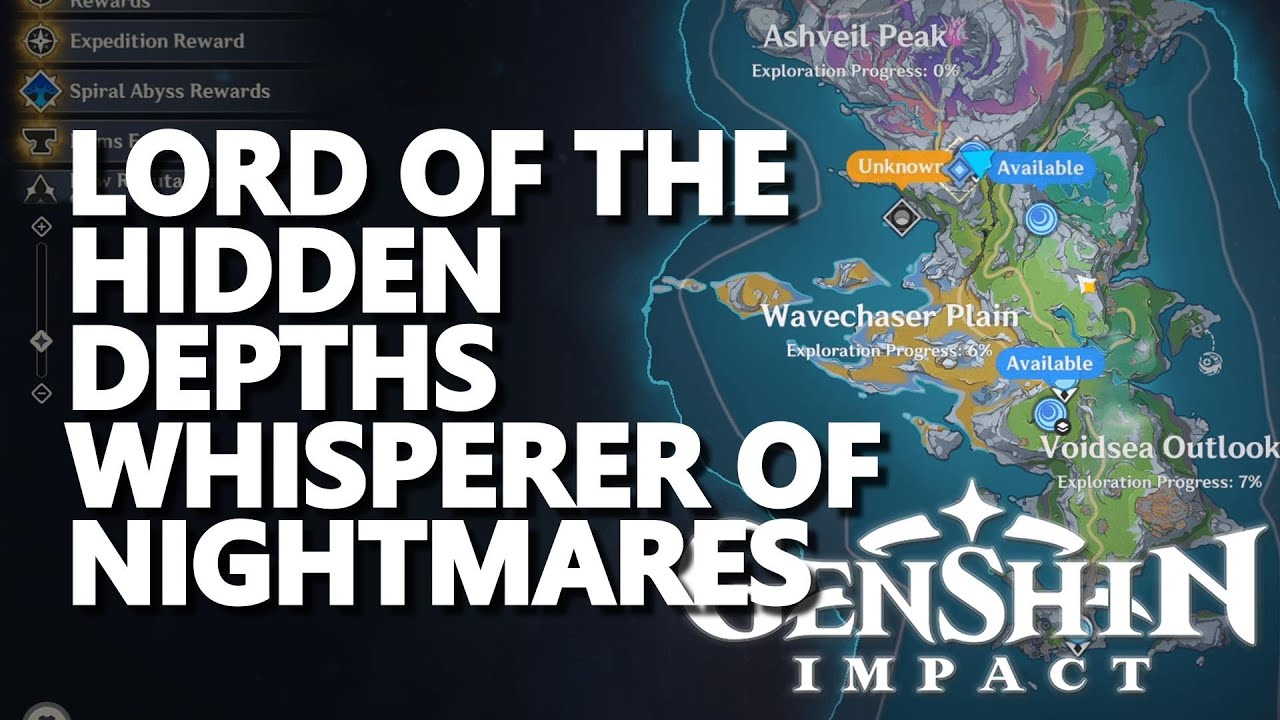 Lord of the Hidden Depths Whisperer of Nightmares Genshin Impact