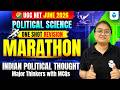 UGC NET Political Science Marathon Class 2026 | Indian Political Thought Major Thinkers Revision