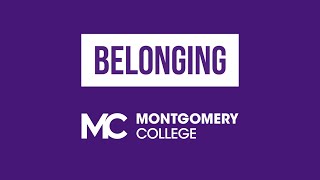 Belonging at Montgomery College