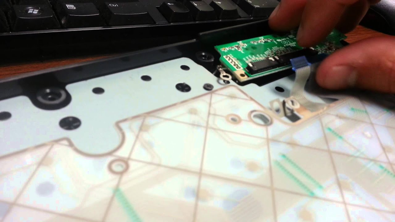 Keyboard disassembly and cleaning - YouTube