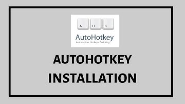 Installation von Autohotkey und Skripte schreiben