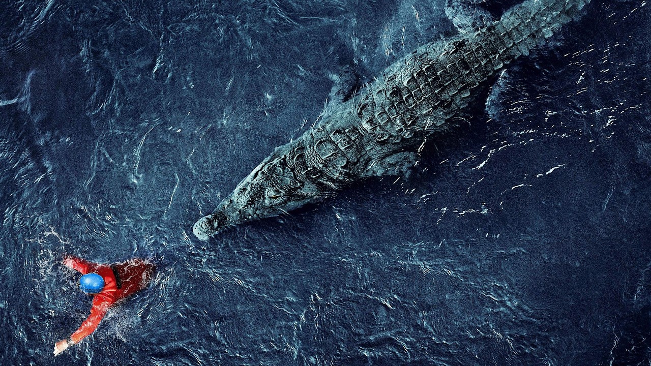 إعصار مدمر يغرق المنزل… وفتاة عالقة تحت البيت مع تمساح مفترس