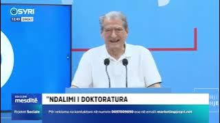 Sali Berisha për mediat: Dënoj emërimin e Çullhaj në Ministrinë e Brendshme