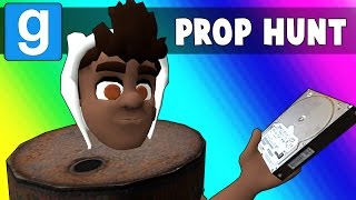 Gmod Prop Hunt Funny Moments  Barrel Room Strategy! (Garry's Mod)