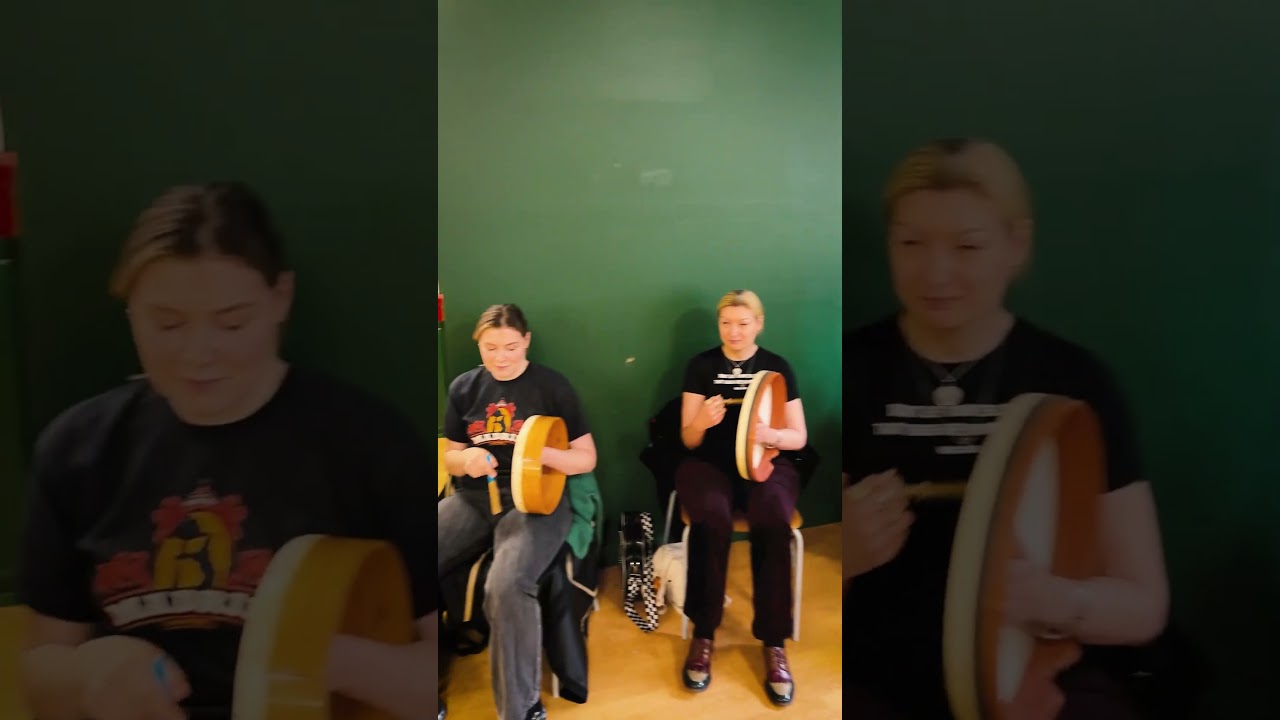 Beginner Bodhrán Players Take Over London! 🇮🇪🥁 First Group Jam Session