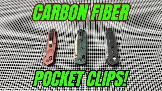 A New Carbon Fiber Benchmade Pocket Clip?