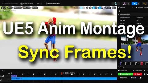 How to Sync Animation Montage in Unreal Engine 5.4 | Quick Tutorial