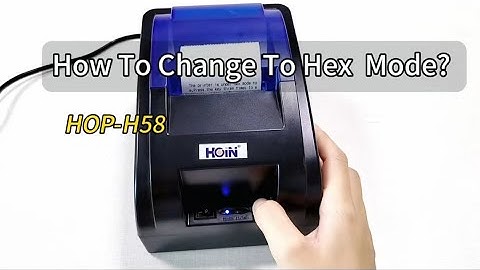 How To Change To Hex Mode？| HOIN