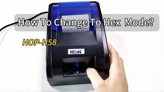 How To Change To Hex Mode？| HOIN