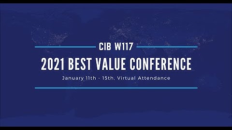 2021 Virtual Best Value Conference