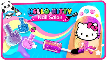 Hello Kitty Nail Salon - Magical Manicure Makeover - Fun Games for Kids