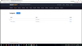 Hiding Leagues, Seasons, Divisions And Teams