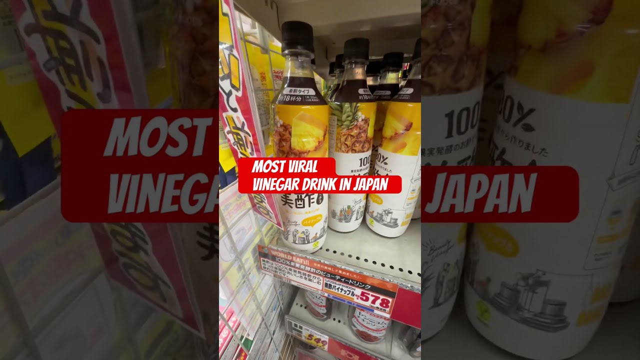 Vinegar Drink For Weight Loss In Japan