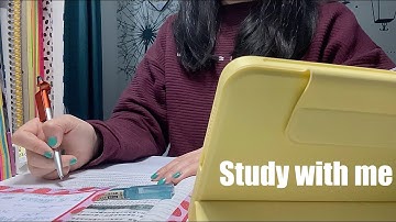STUDY WITH ME 2hrs | Background noise,no music,no break | ASMR | real time｜motivation