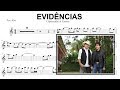 Evidências - Chitãozinho & Xororó (Partitura Sax Alto)