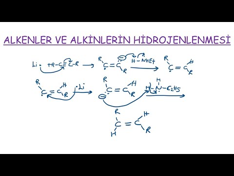 Video: Alkenler hidrojenle nasıl reaksiyona girer?