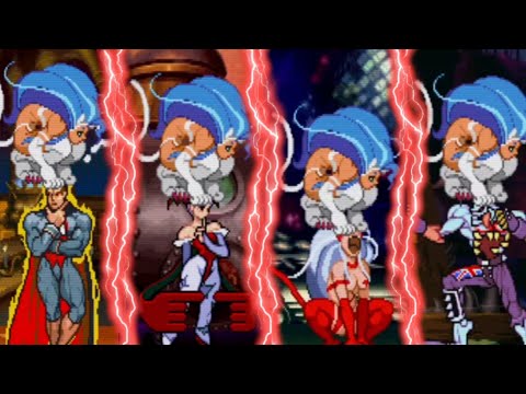 Darkstalkers: Felicia's Head Ride VS All Characters