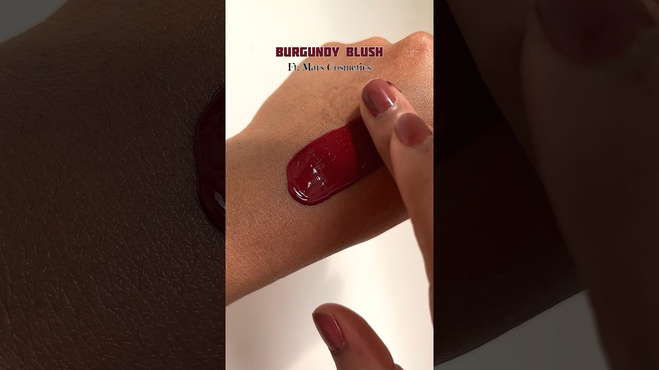 Burgundy blush at just ₹249 ❤️