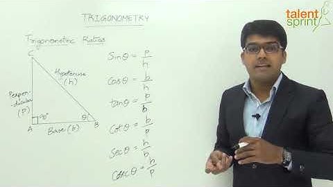 Trigonometry | Introduction | Part 2 | Quantitative Aptitude | TalentSprint Aptitude Prep