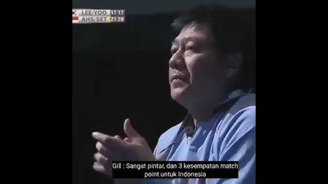 Hendra Setiawan emang paling seneng bikin lawannya ngepel lantai #shorts #hendrasetiawan