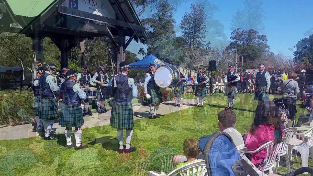 Kenthurst Fair 2016 NSW Police Pipe Band YouTube