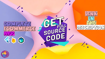 Flutter tutorial - Complete Ecommerce App Full Source Code