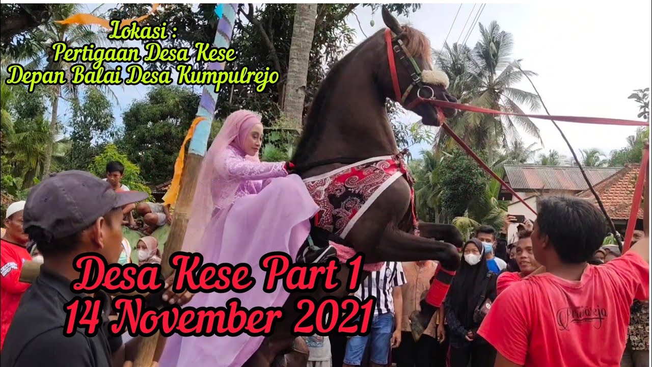 Arak - Arakan Kuda Jingkrak Desa Kese Part 1 | 14 November 2021