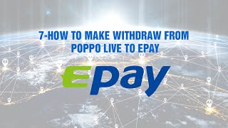How to withdraw with epay From Poppo live App screenshot 4