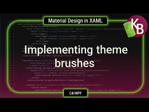 C#/WPF - Material