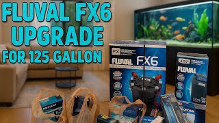 Aquarium Filter Upgrade That Works! ✅ Fluval FX6 x2 + AC110 Cleaning &amp; Setup