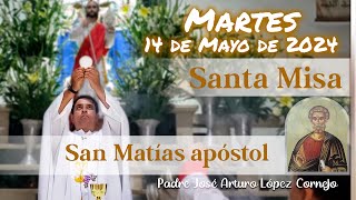 ✅ MISA DE HOY martes 14 de Mayo 2024  Padre Arturo Cornejo