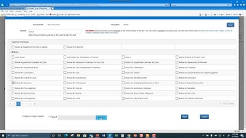 Self-Represented Litigant Filing to Existing Case