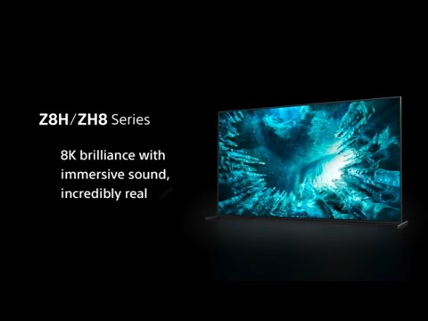 Sony New 8K HDR Android TV- Z8H